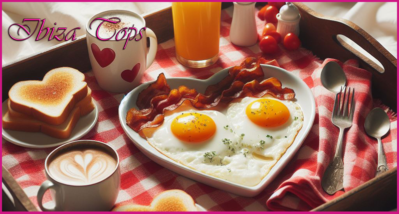 Desayuno en la cama Un San Valentin inolvidable en buena compania Ibizatops Febrero 2024