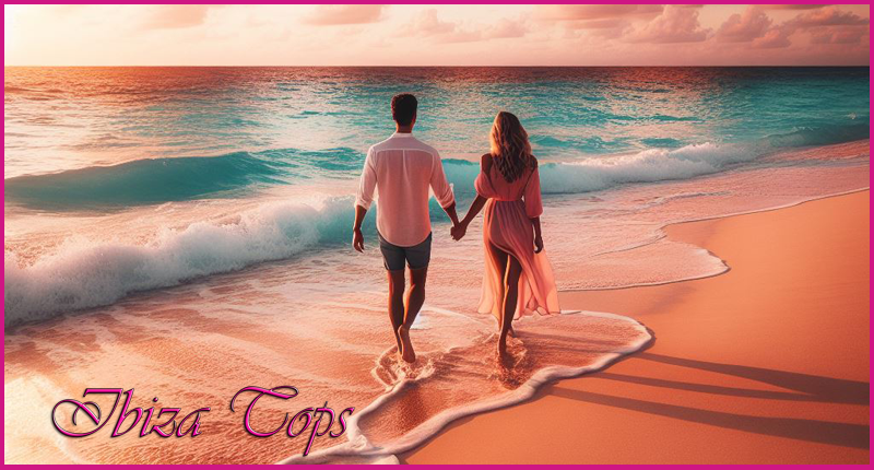 Paseo por la playa Un San Valentin inolvidable en buena compania Ibizatops Febrero 2024
