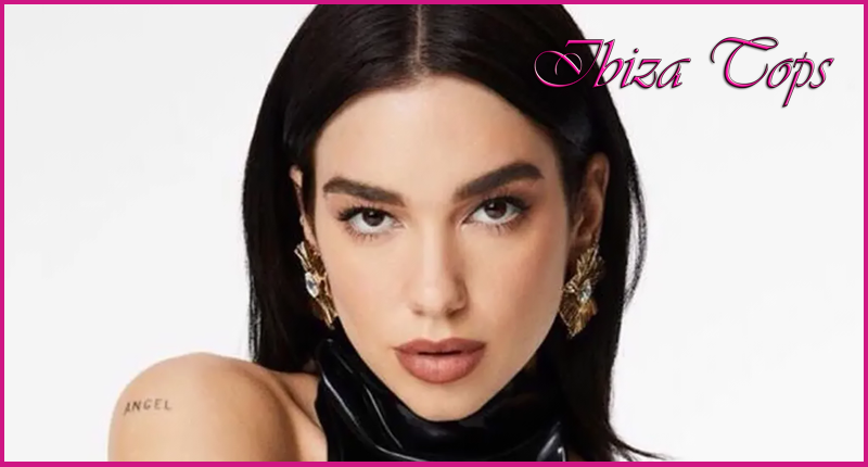 Dua Lipa Las 10 cantantes mas sexys Ibizatops Enero 2024