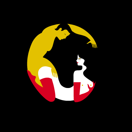 Masaje Lingam representado artidticamente para la sexopedia de ibizatops