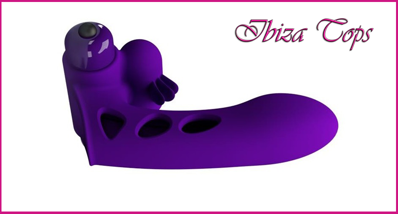 Vibrador de dedos inquietos con marco